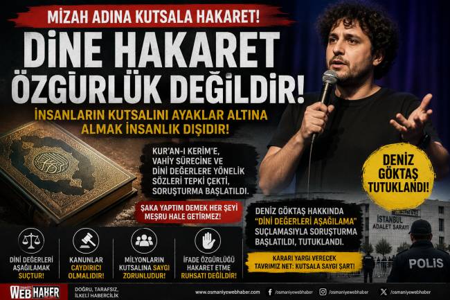 DİNE HAKARET ÖZGÜRLÜK DEĞİLDİR! İNSANLARIN KUTSALINI AYAKLAR ALTINA ALMANIN DA BİR CEZASI OLMALI