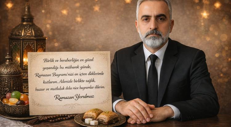 OSMANİYE MALATYALILAR DERNEĞİ BAŞKANI RAMAZAN YORULMAZ’DAN BAYRAM MESAJI