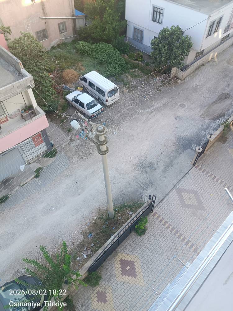 Osmaniye Rahime Hatun Mahallesi 9055 Sokak'ta Vatandaş Tepkisi